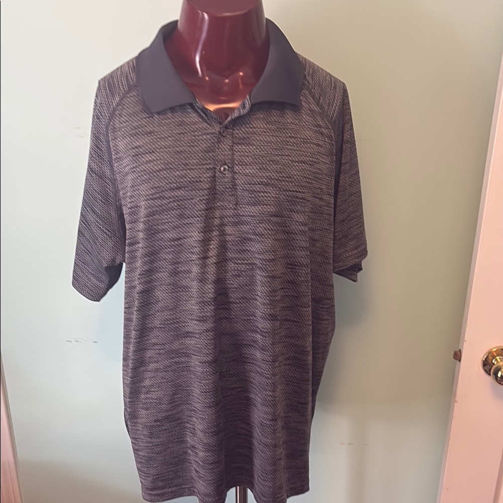 Head Black Polo Shirt with Modern Design